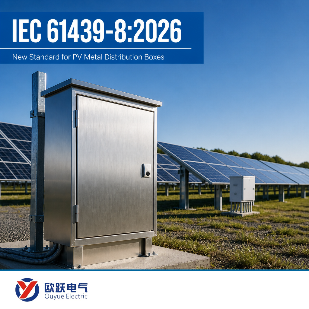 Nova IEC 61439-8:2026 Rules for PV Metal Distribution Boxes